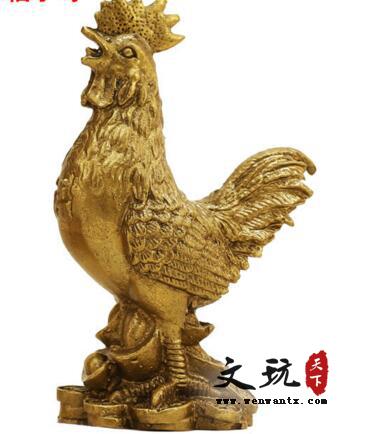 纯铜金鸡招财风水元宝工艺品 可助姻缘招财化小人-7