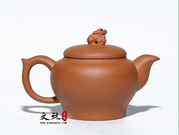 宜兴原矿降坡泥牧牛壶紫砂茶壶茶具-5