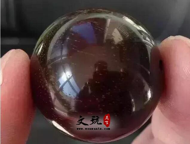 小叶紫檀手串如何盘出玻璃底？-6