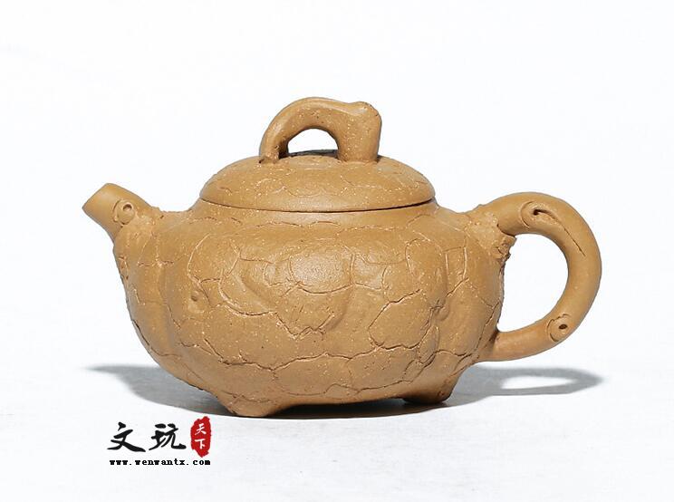 宜兴原矿黄金段泥功夫茶壶掌心供春壶茶壶-1